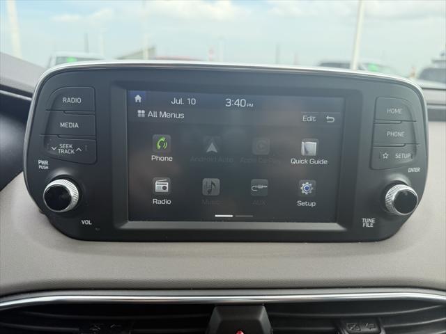 used 2020 Hyundai Santa Fe car, priced at $20,999