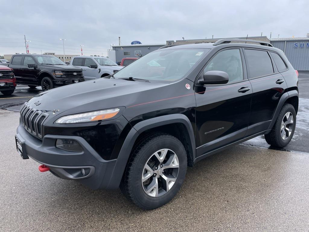 used 2017 Jeep Cherokee car, priced at $12,000