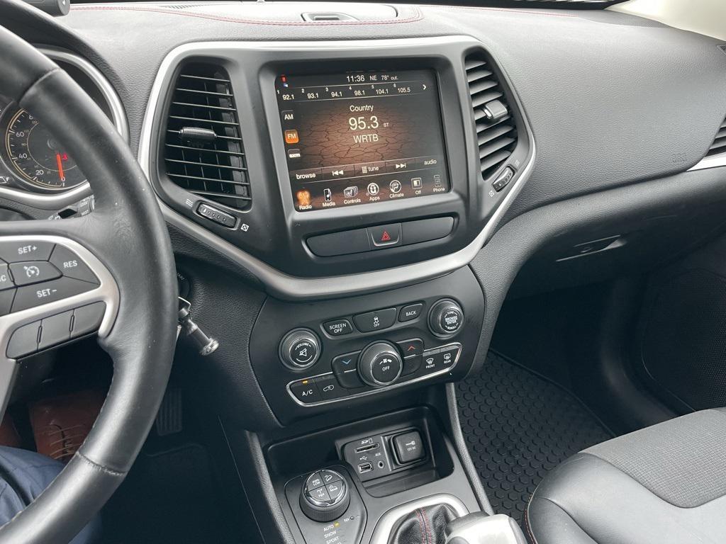 used 2017 Jeep Cherokee car, priced at $12,000