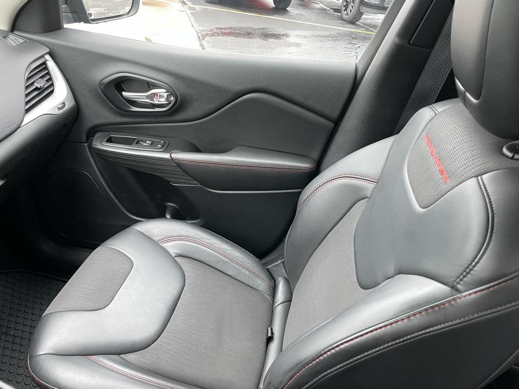 used 2017 Jeep Cherokee car, priced at $12,000