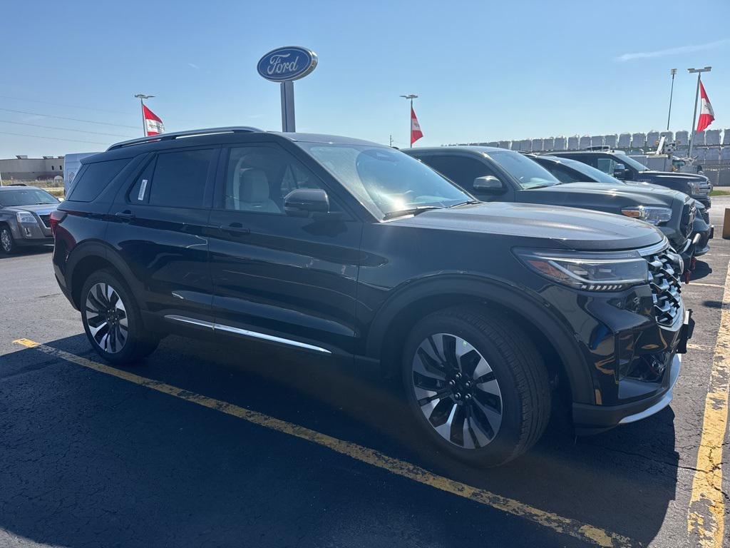 new 2025 Ford Explorer car, priced at $55,184