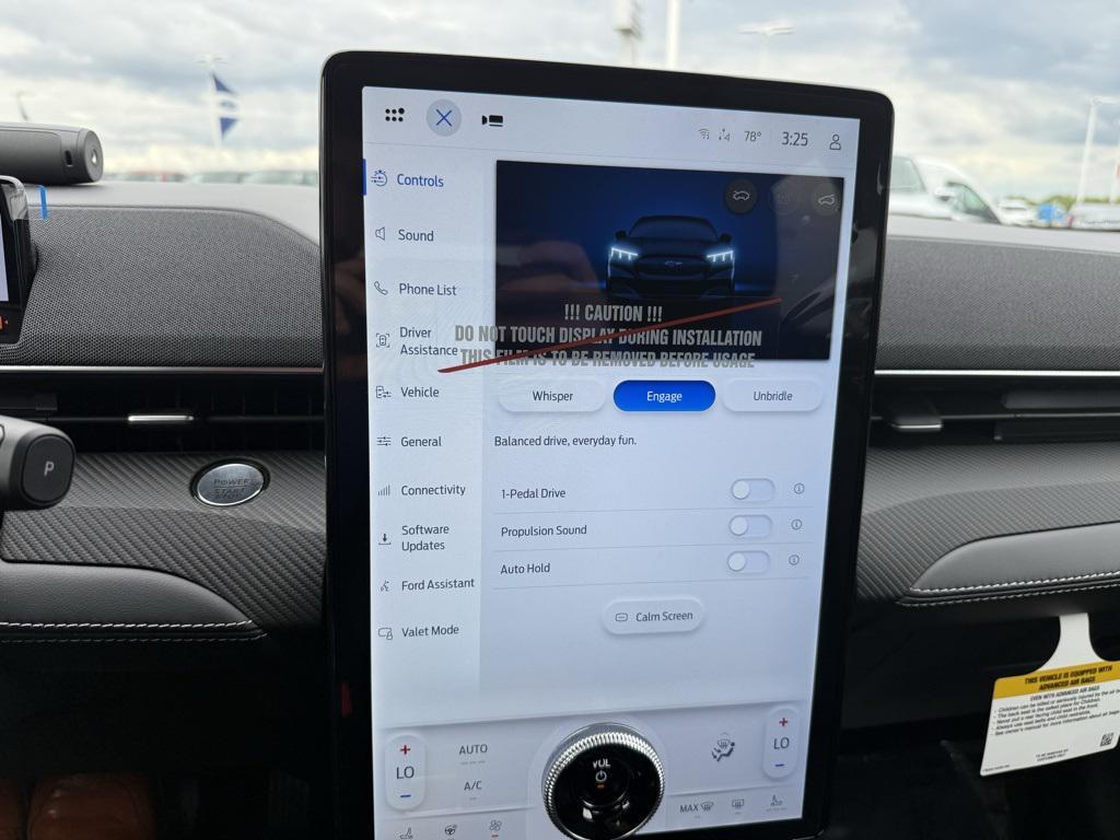 new 2025 Ford Mustang Mach-E car, priced at $38,954