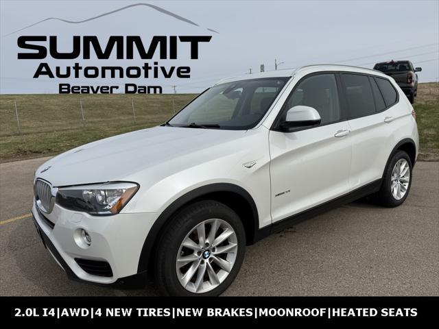 used 2017 BMW X3 car