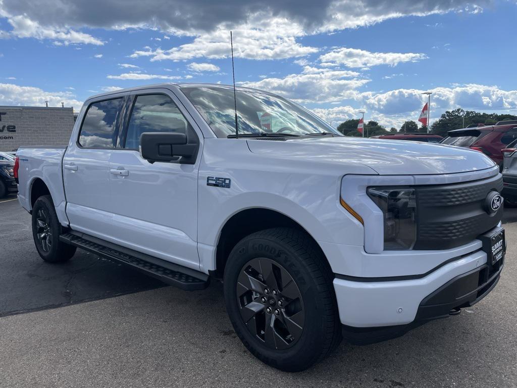 new 2025 Ford F-150 Lightning car, priced at $64,525