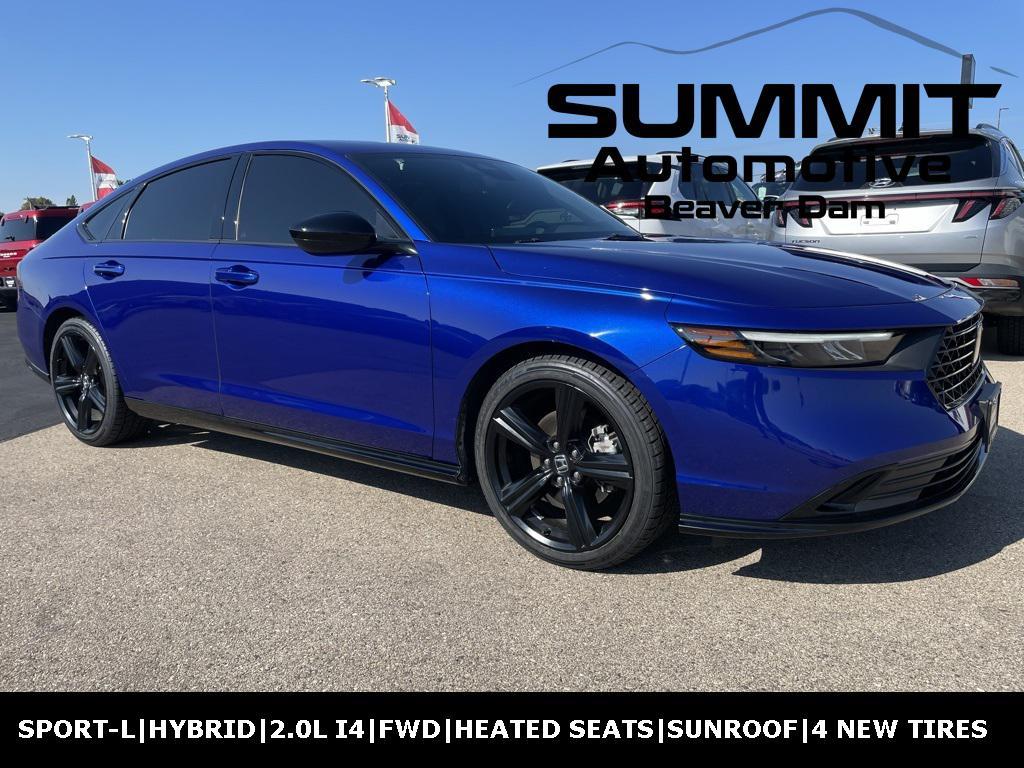 used 2023 Honda Accord Hybrid car, priced at $29,999