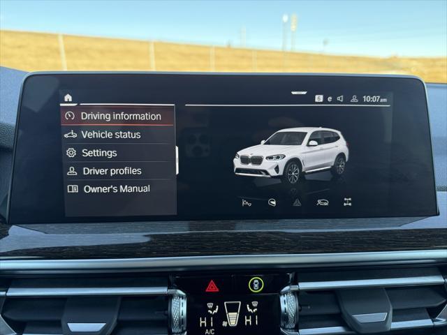 used 2022 BMW X3 car, priced at $28,999