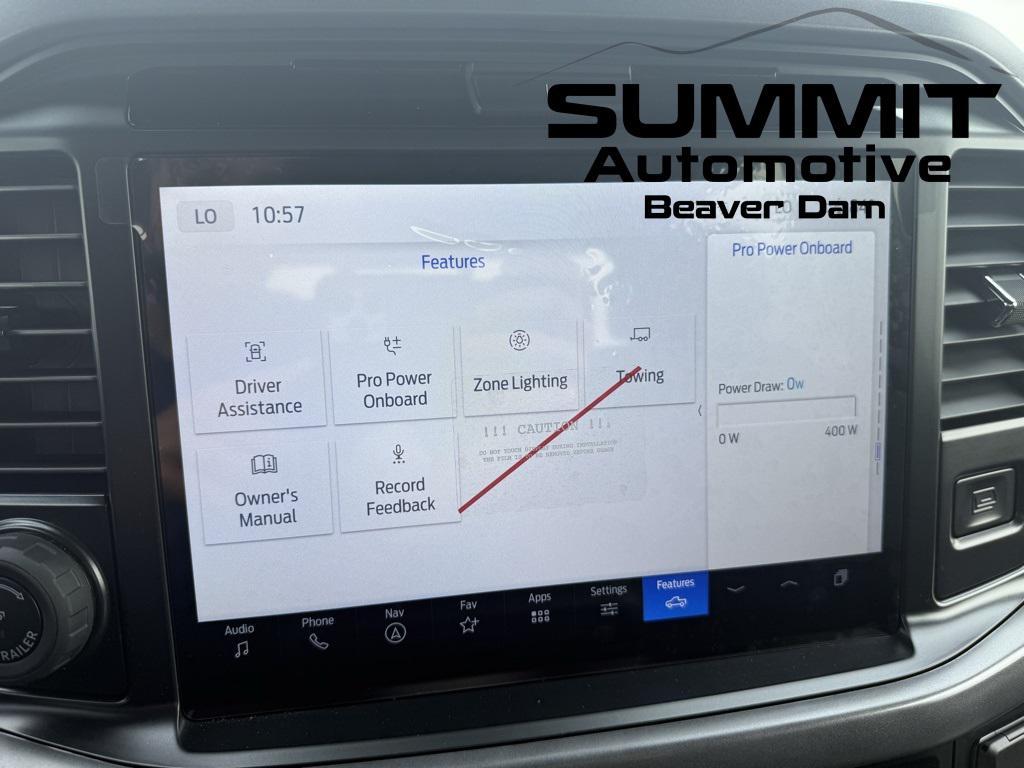 new 2025 Ford F-150 car, priced at $55,371