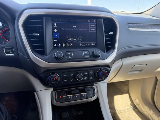 used 2022 GMC Acadia car, priced at $33,999
