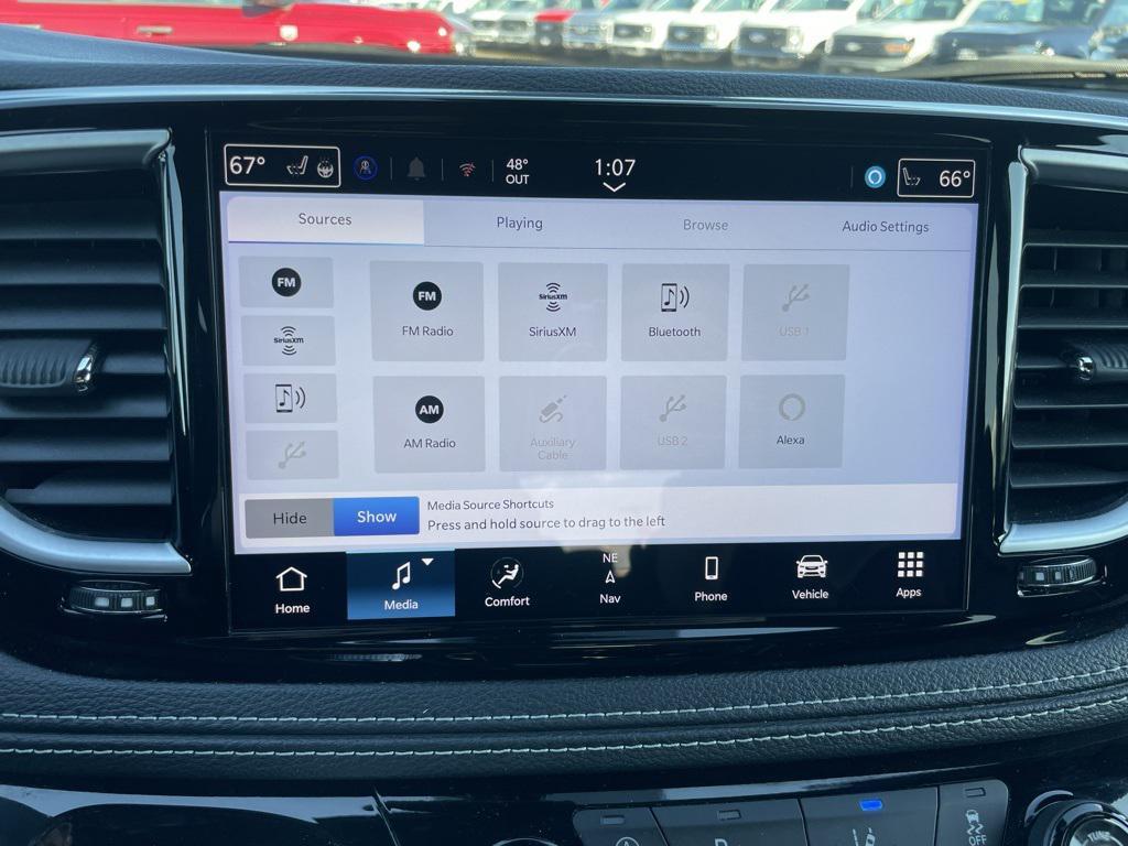 used 2025 Chrysler Pacifica car, priced at $38,999