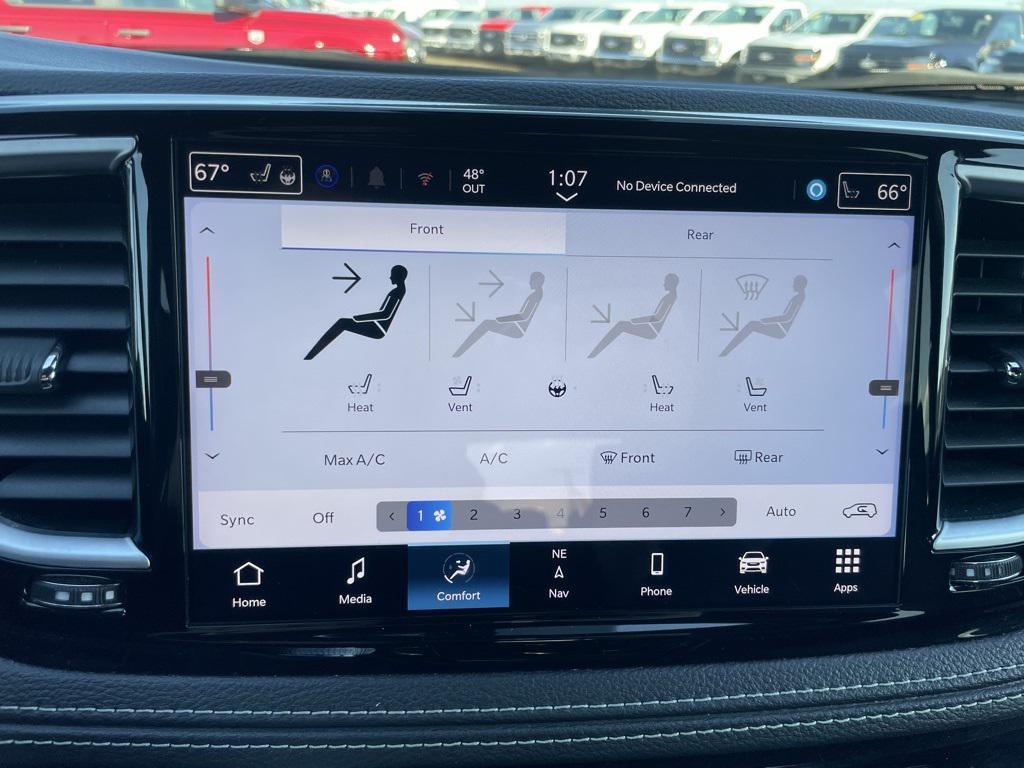 used 2025 Chrysler Pacifica car, priced at $38,999