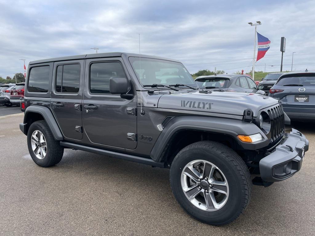 used 2021 Jeep Wrangler car, priced at $26,699