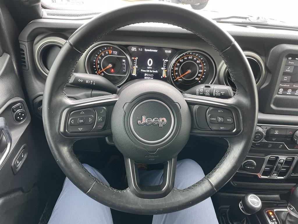 used 2021 Jeep Wrangler car, priced at $26,699