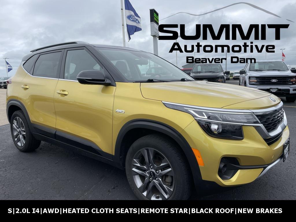 used 2021 Kia Seltos car, priced at $18,999