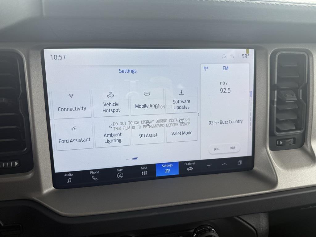 new 2025 Ford Bronco car, priced at $52,007