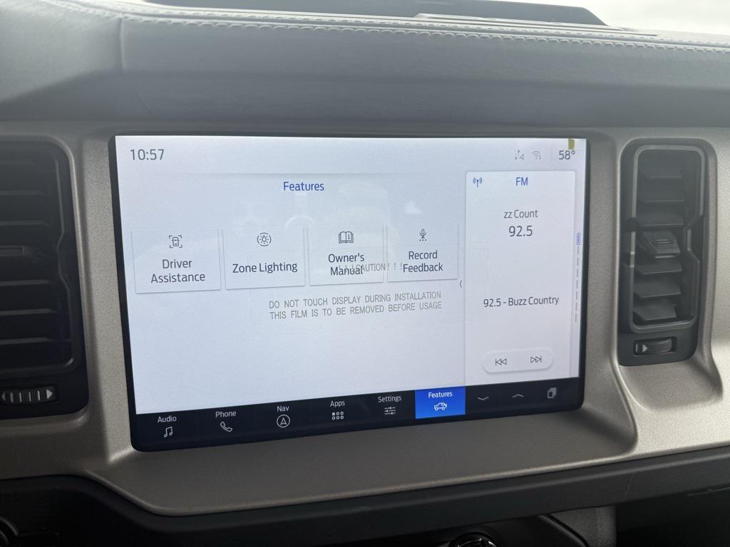 new 2025 Ford Bronco car, priced at $52,007
