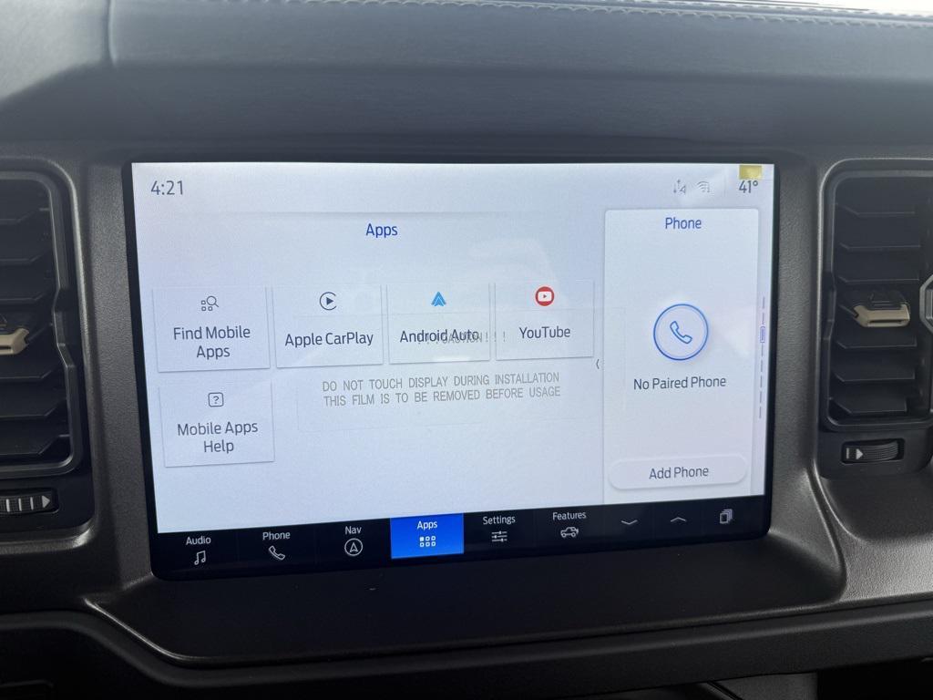 new 2025 Ford Bronco car, priced at $57,548