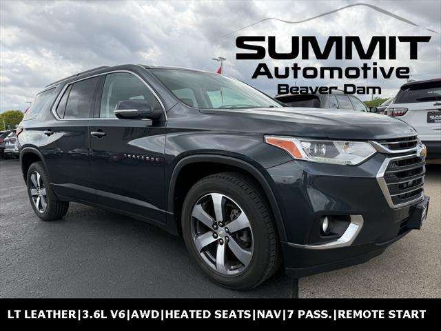 used 2021 Chevrolet Traverse car, priced at $21,999