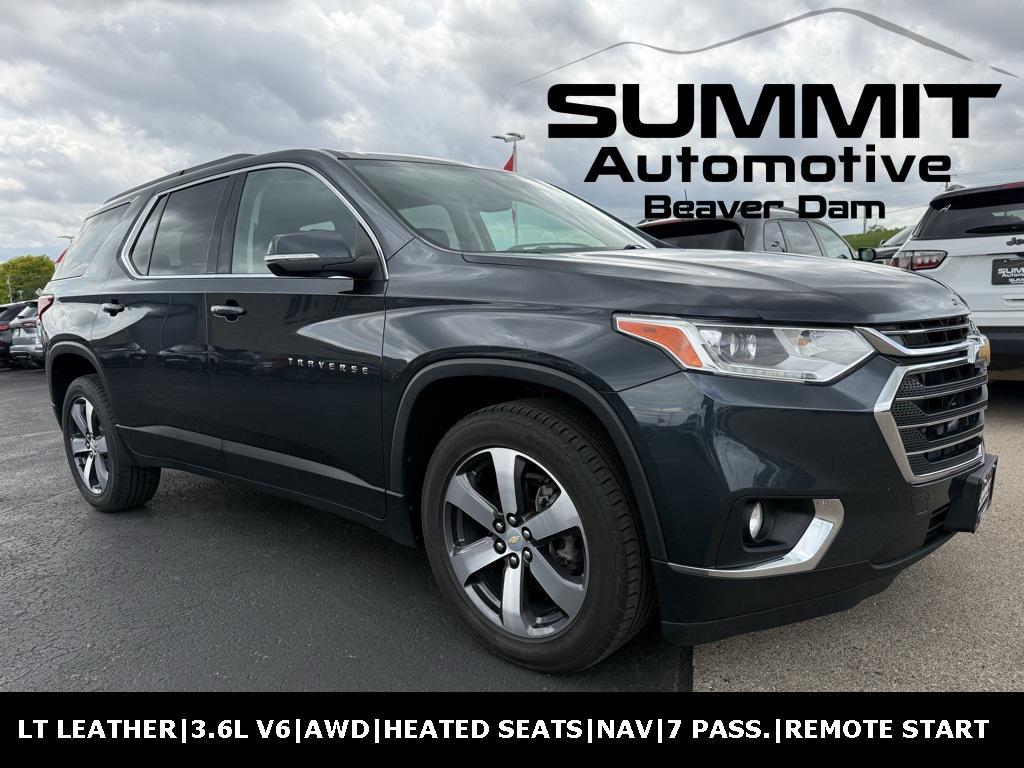 used 2021 Chevrolet Traverse car, priced at $21,999