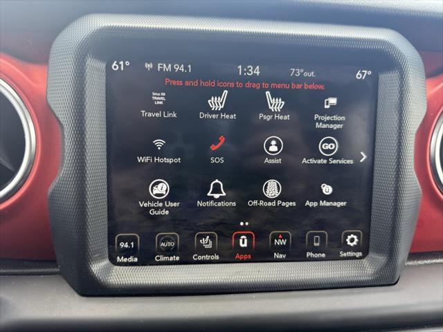 used 2020 Jeep Wrangler Unlimited car, priced at $31,999