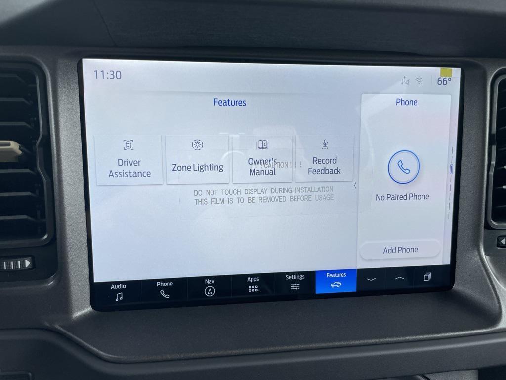 new 2025 Ford Bronco car, priced at $60,092