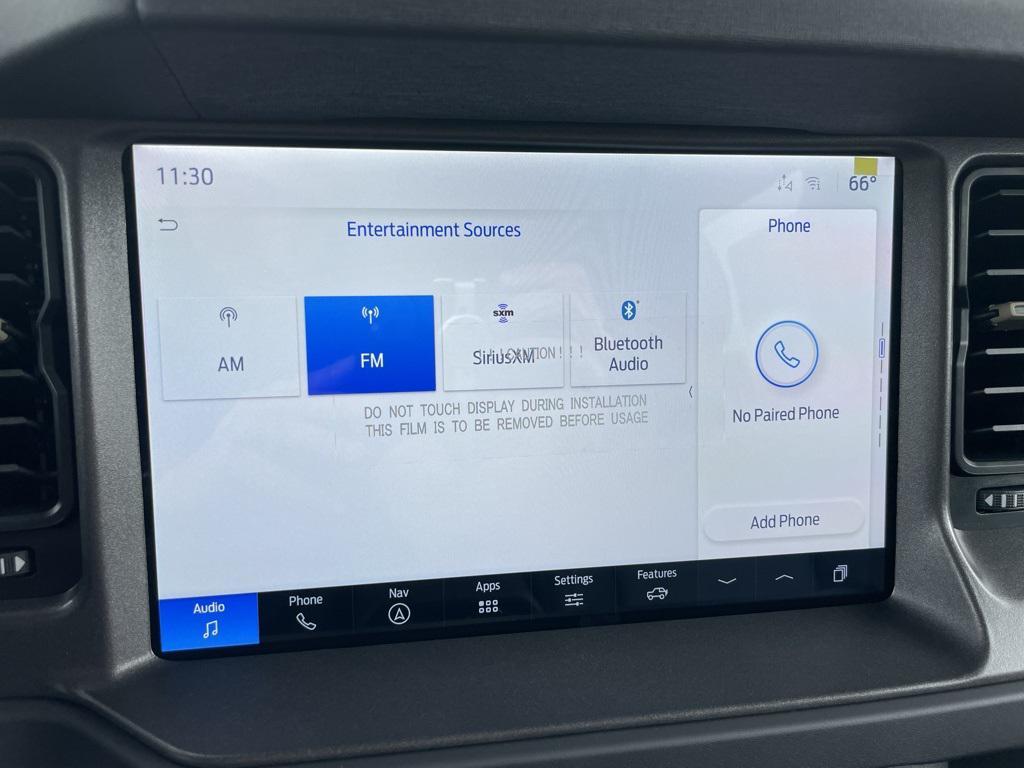 new 2025 Ford Bronco car, priced at $60,092