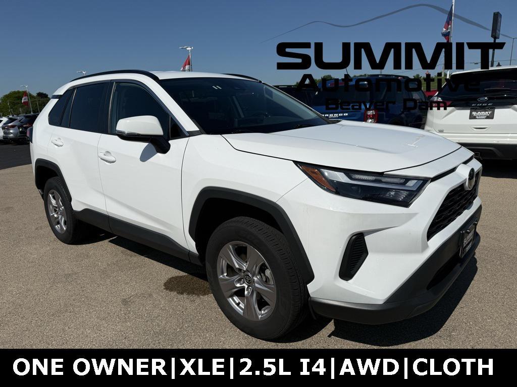 used 2022 Toyota RAV4 car, priced at $28,000