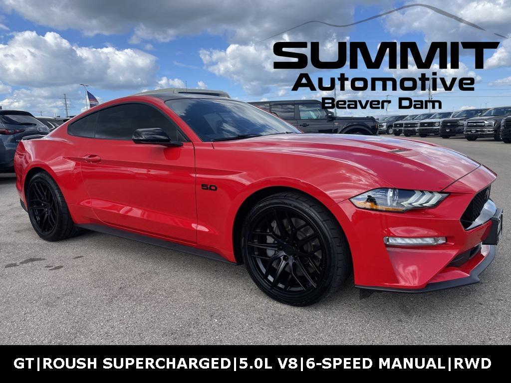 used 2021 Ford Mustang car, priced at $36,999