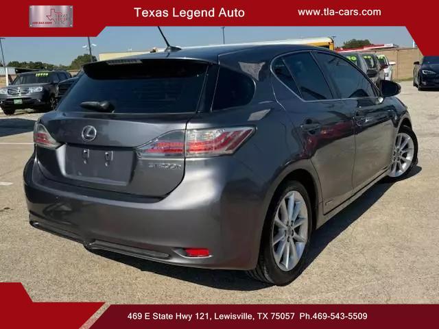 used 2012 Lexus CT 200h car, priced at $7,920