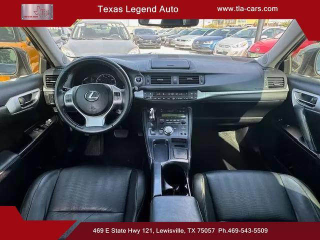 used 2012 Lexus CT 200h car, priced at $7,920