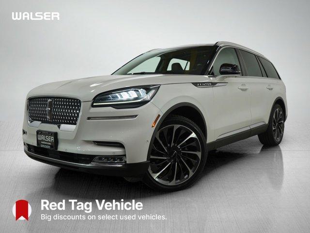 used 2021 Lincoln Aviator car, priced at $31,599