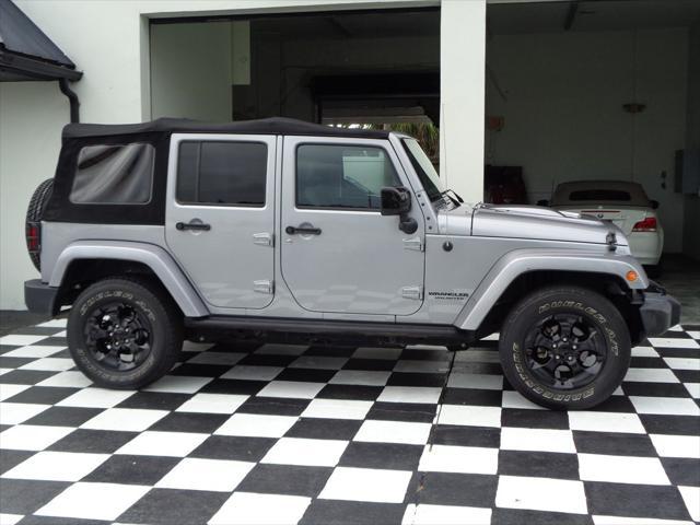 used 2015 Jeep Wrangler Unlimited car, priced at $19,995