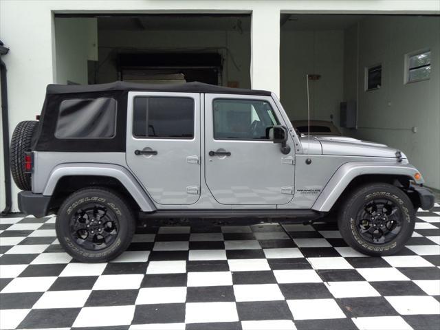 used 2015 Jeep Wrangler Unlimited car, priced at $19,995
