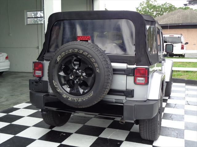 used 2015 Jeep Wrangler Unlimited car, priced at $19,995