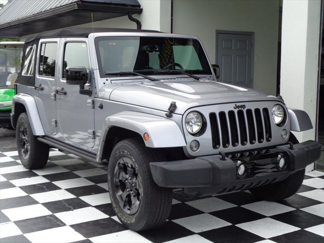 used 2015 Jeep Wrangler Unlimited car, priced at $19,995