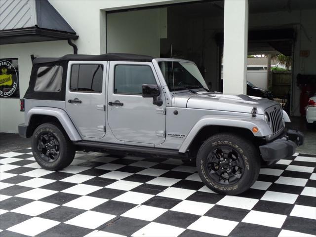 used 2015 Jeep Wrangler Unlimited car, priced at $19,995