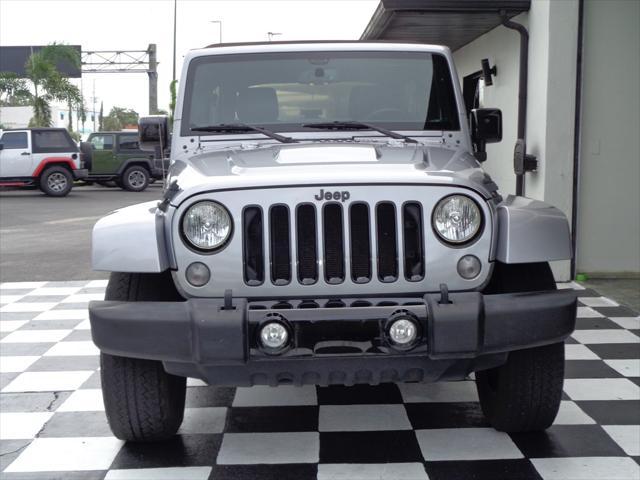used 2015 Jeep Wrangler Unlimited car, priced at $19,995
