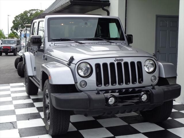 used 2015 Jeep Wrangler Unlimited car, priced at $19,995
