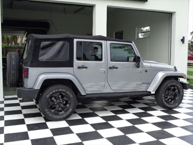 used 2015 Jeep Wrangler Unlimited car, priced at $19,995