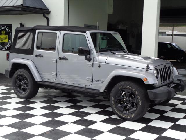 used 2015 Jeep Wrangler Unlimited car, priced at $19,995