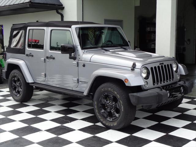 used 2015 Jeep Wrangler Unlimited car, priced at $19,995
