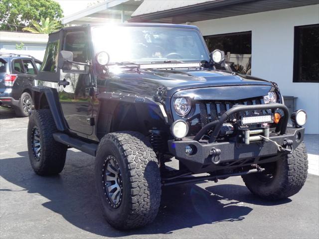 used 2012 Jeep Wrangler car, priced at $13,995