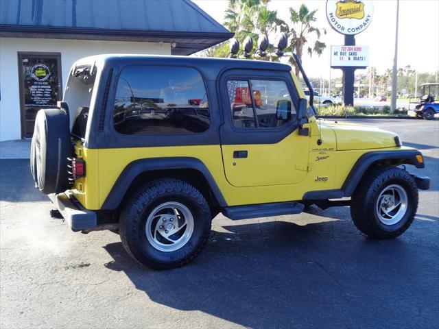 used 2001 Jeep Wrangler car, priced at $11,995