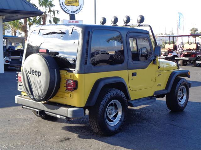 used 2001 Jeep Wrangler car, priced at $11,995