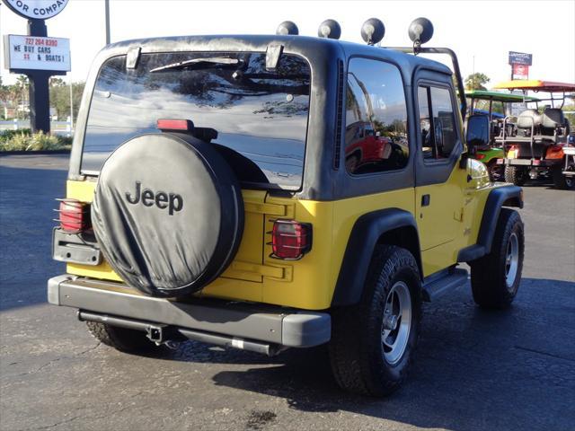 used 2001 Jeep Wrangler car, priced at $11,995