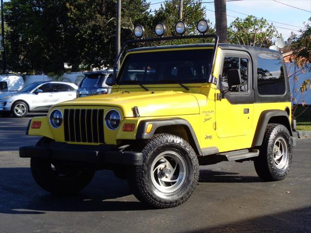 used 2001 Jeep Wrangler car, priced at $11,995