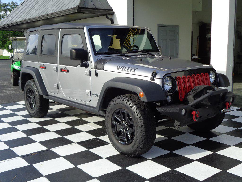 used 2017 Jeep Wrangler Unlimited car, priced at $15,995