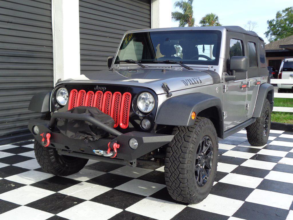 used 2017 Jeep Wrangler Unlimited car, priced at $15,995