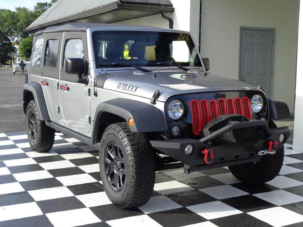used 2017 Jeep Wrangler Unlimited car, priced at $15,995