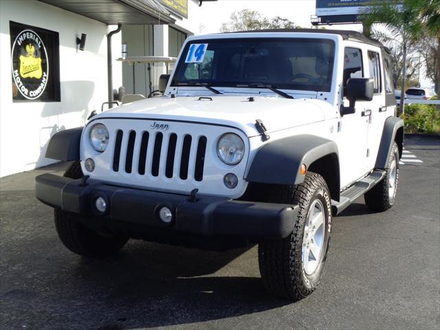 used 2014 Jeep Wrangler Unlimited car, priced at $15,995