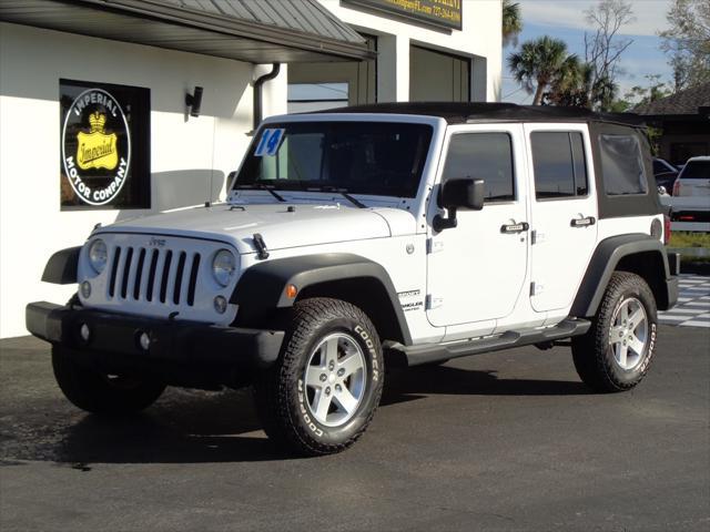 used 2014 Jeep Wrangler Unlimited car, priced at $15,995